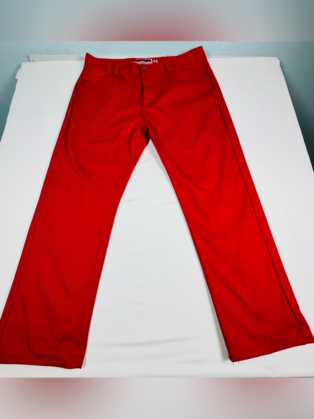 Men's Red Casual Pants M604